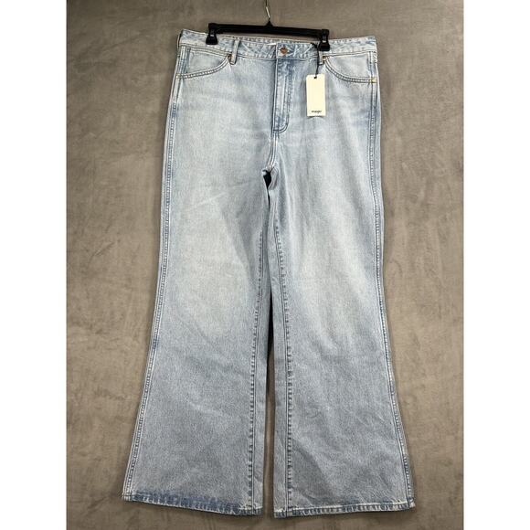 Free People Wrangler Bonnie Loose Flare Size 32/32 - Picture 1 of 11